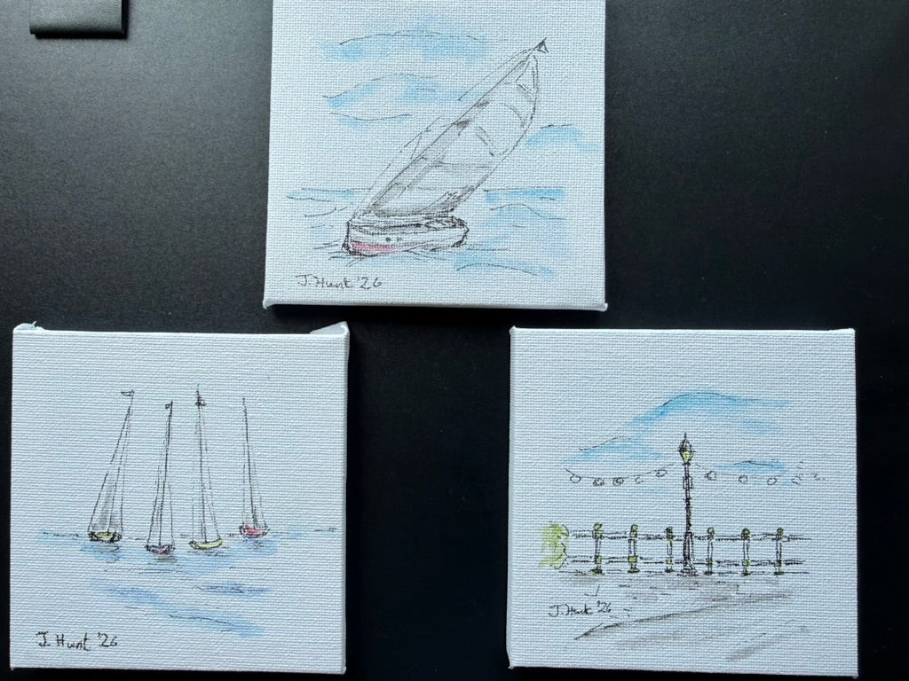 Mini Canvas and Easel Pictures