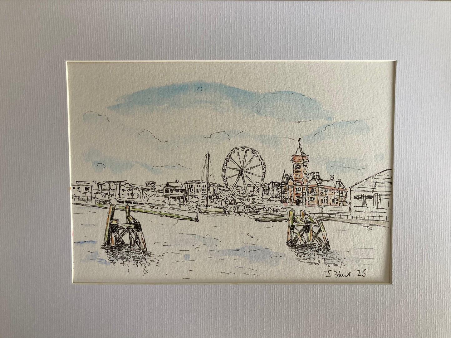 Mermaid Quay, Cardiff Bay Skyscape