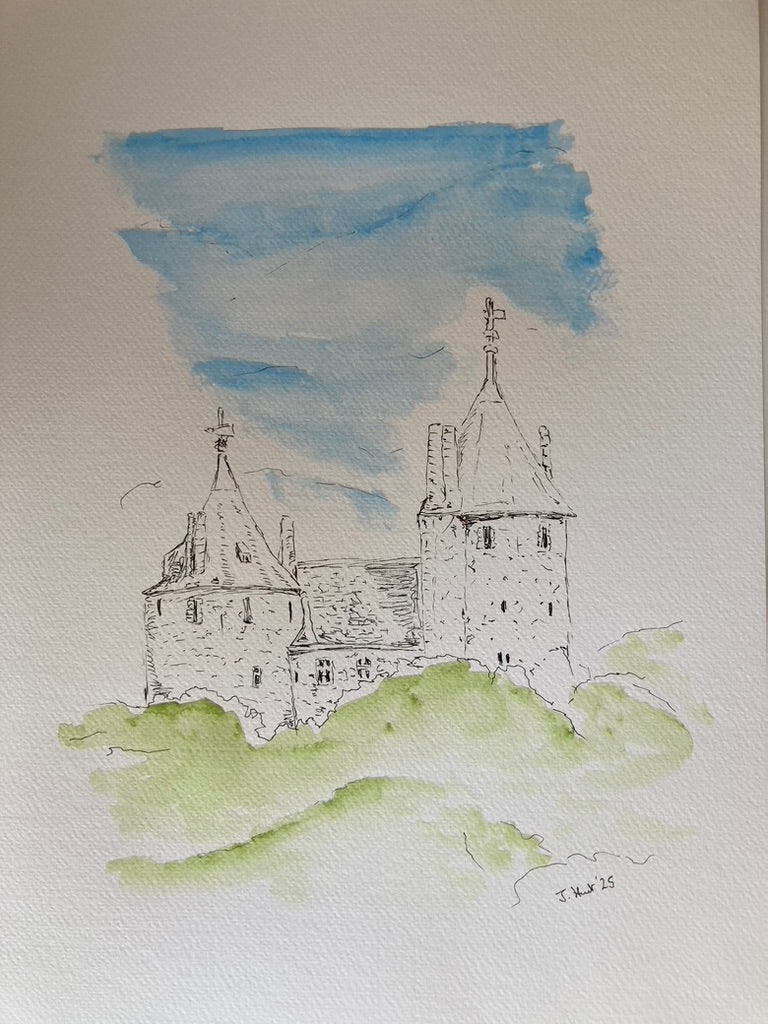 Castle Coch through The Tress