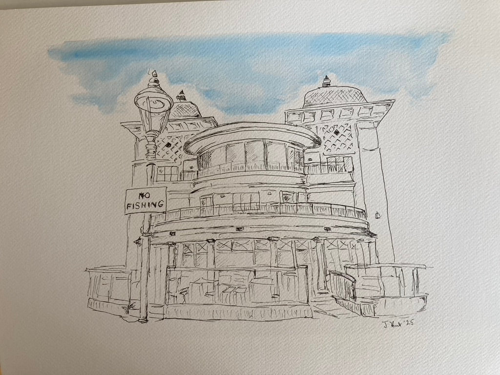 On Penarth Pier