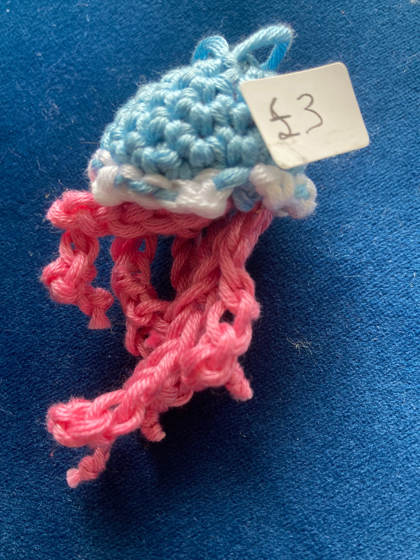 Jelly Fish - blue and pink