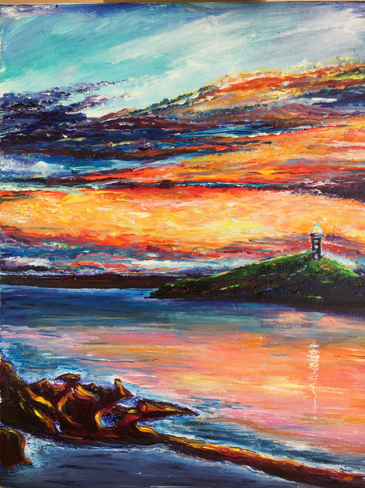 Distant Island Light