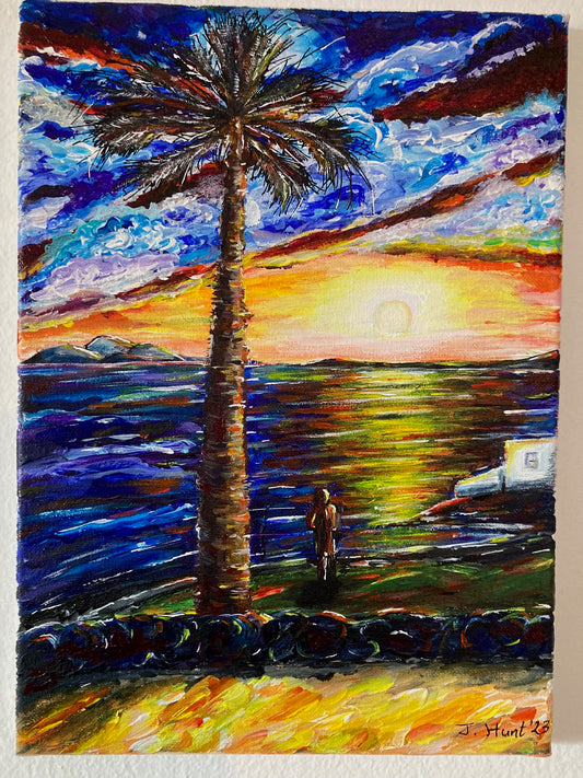 Lanzarote Matagorda Sunset beach