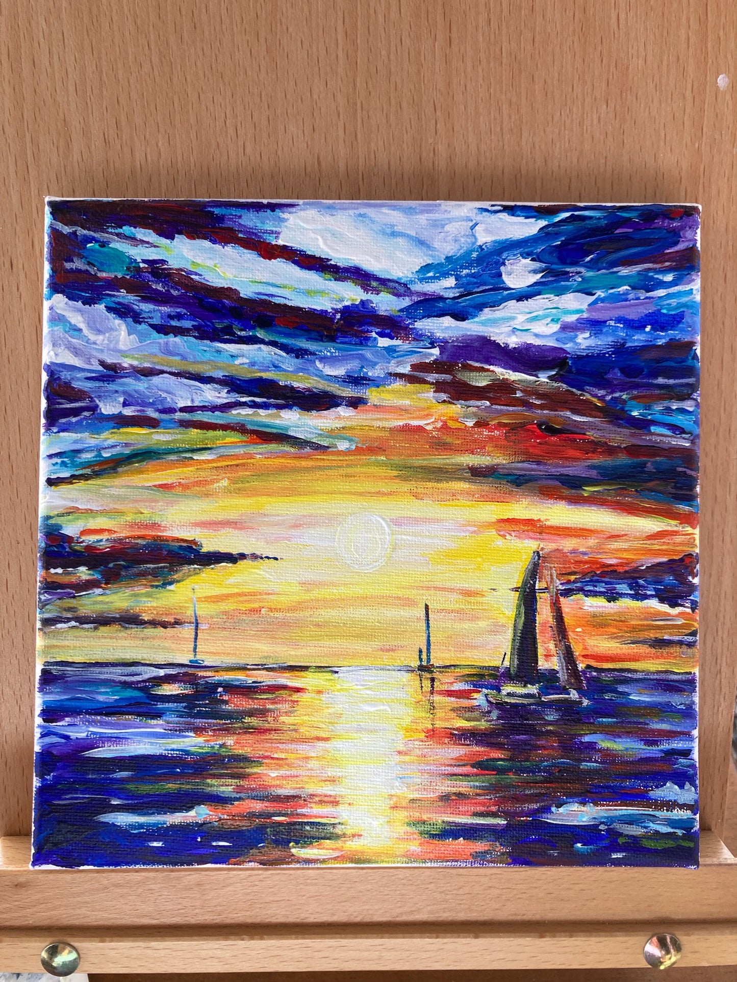 Island Sunset - Sold