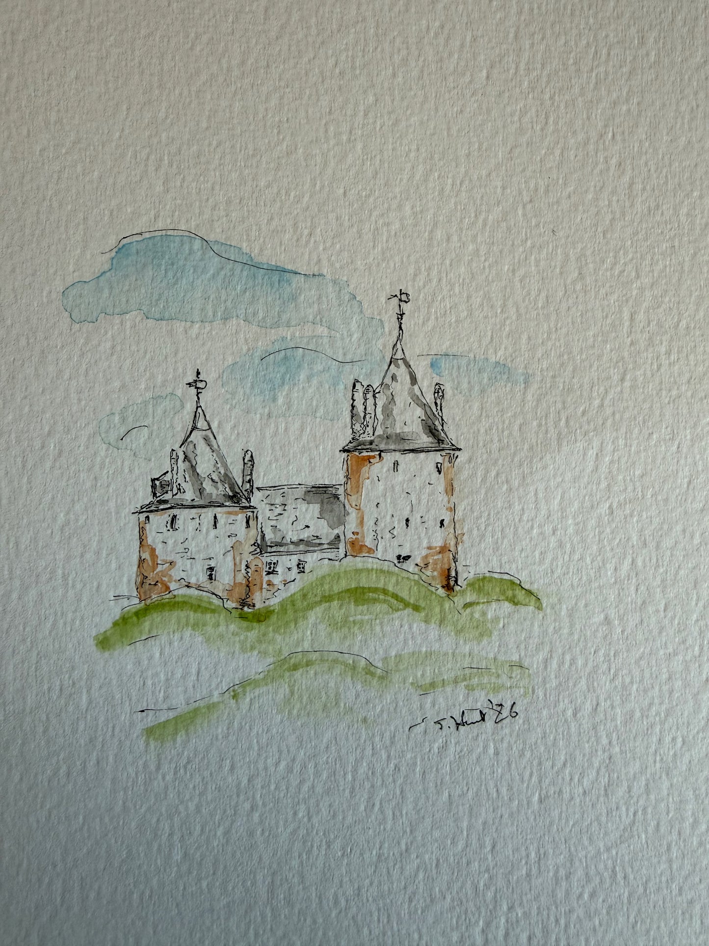Castell Coch View