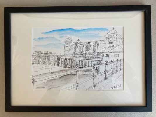 Penarth Pier Side View