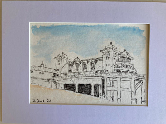 Penarth Pier Pavilion from the Beach