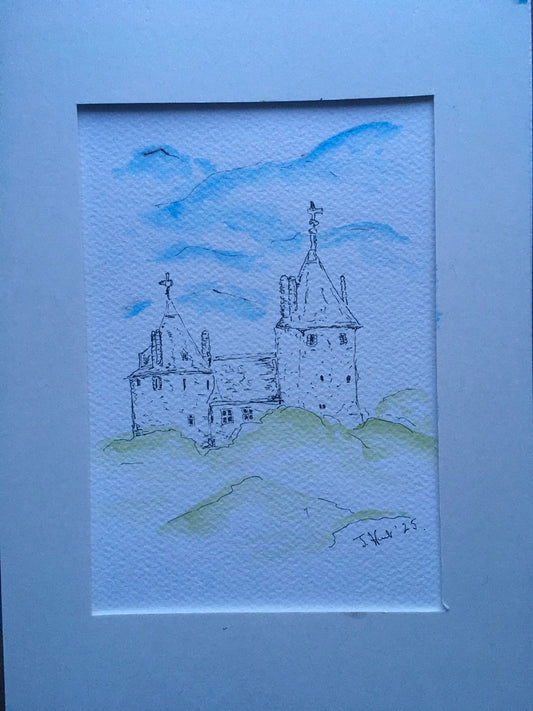 Castell Coch through the Trees 5