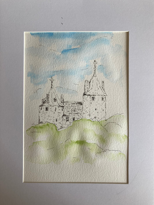 Castle Coch Through the Trees 3