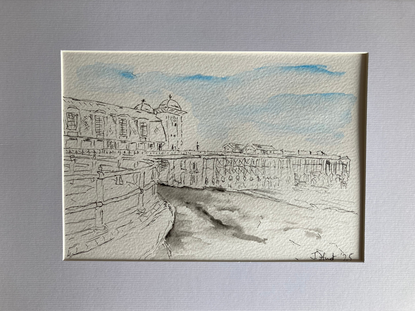 Penarth Pier from the left side