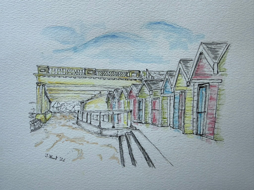 Barry Island Beach Huts and Promenade