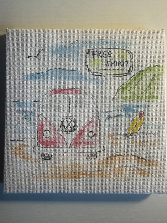 Mini Canvas Free Spirit VW Van