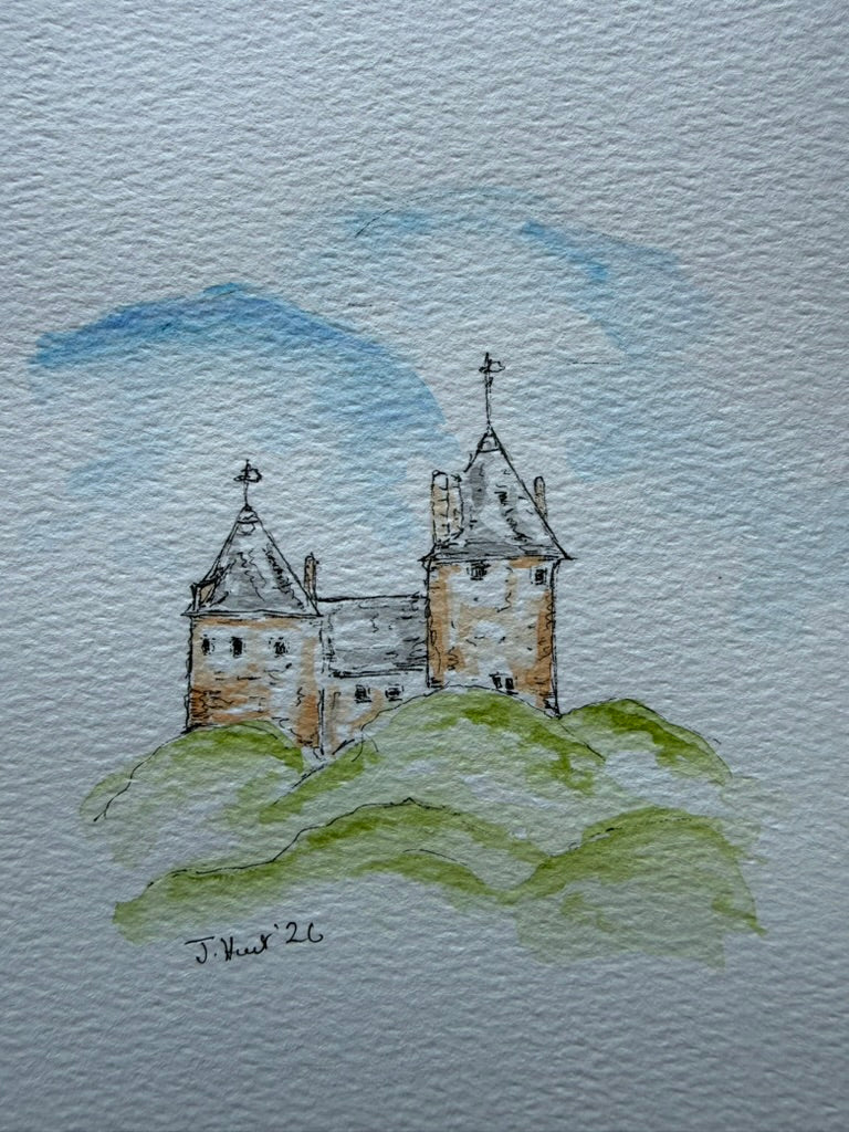 Castell Coch Above the Trees
