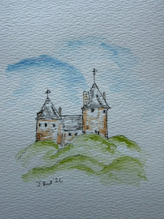 Castell Coch Above the Trees