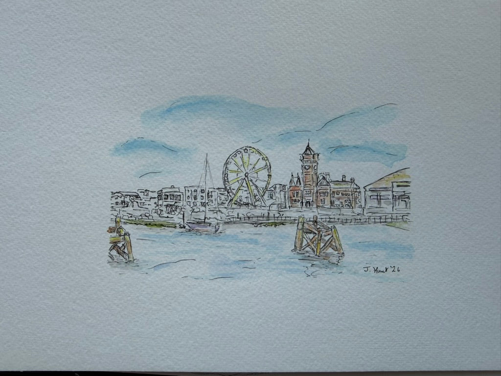 Mermaid Quay City Scape