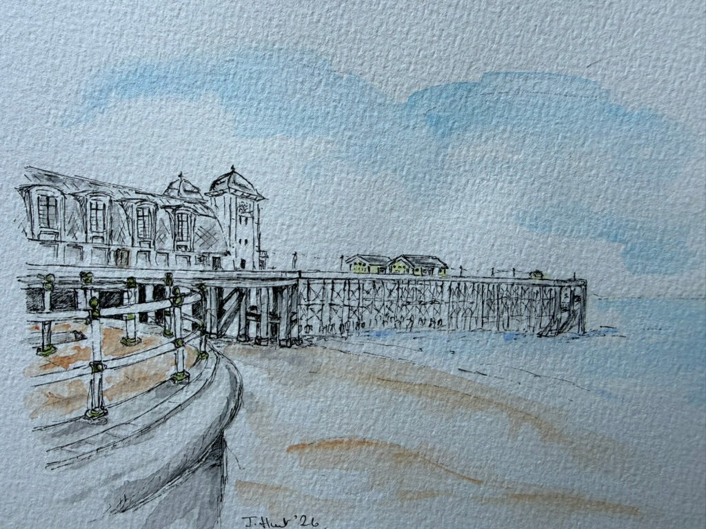 Penarth Pier at Low Tide 2