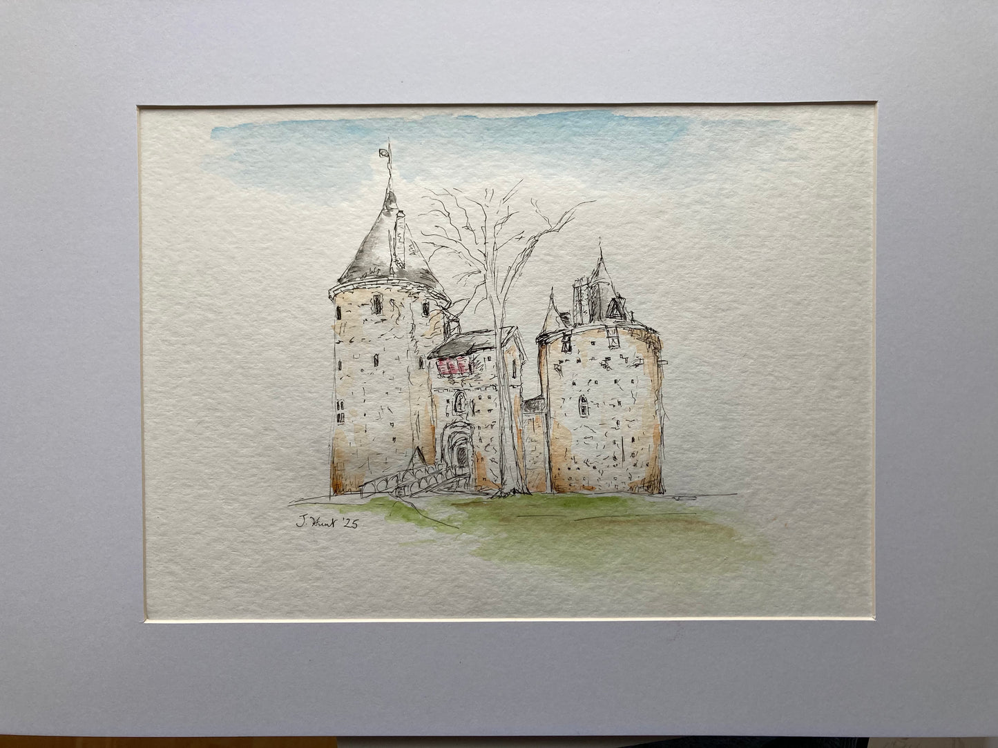 Doorway to Castle Coch