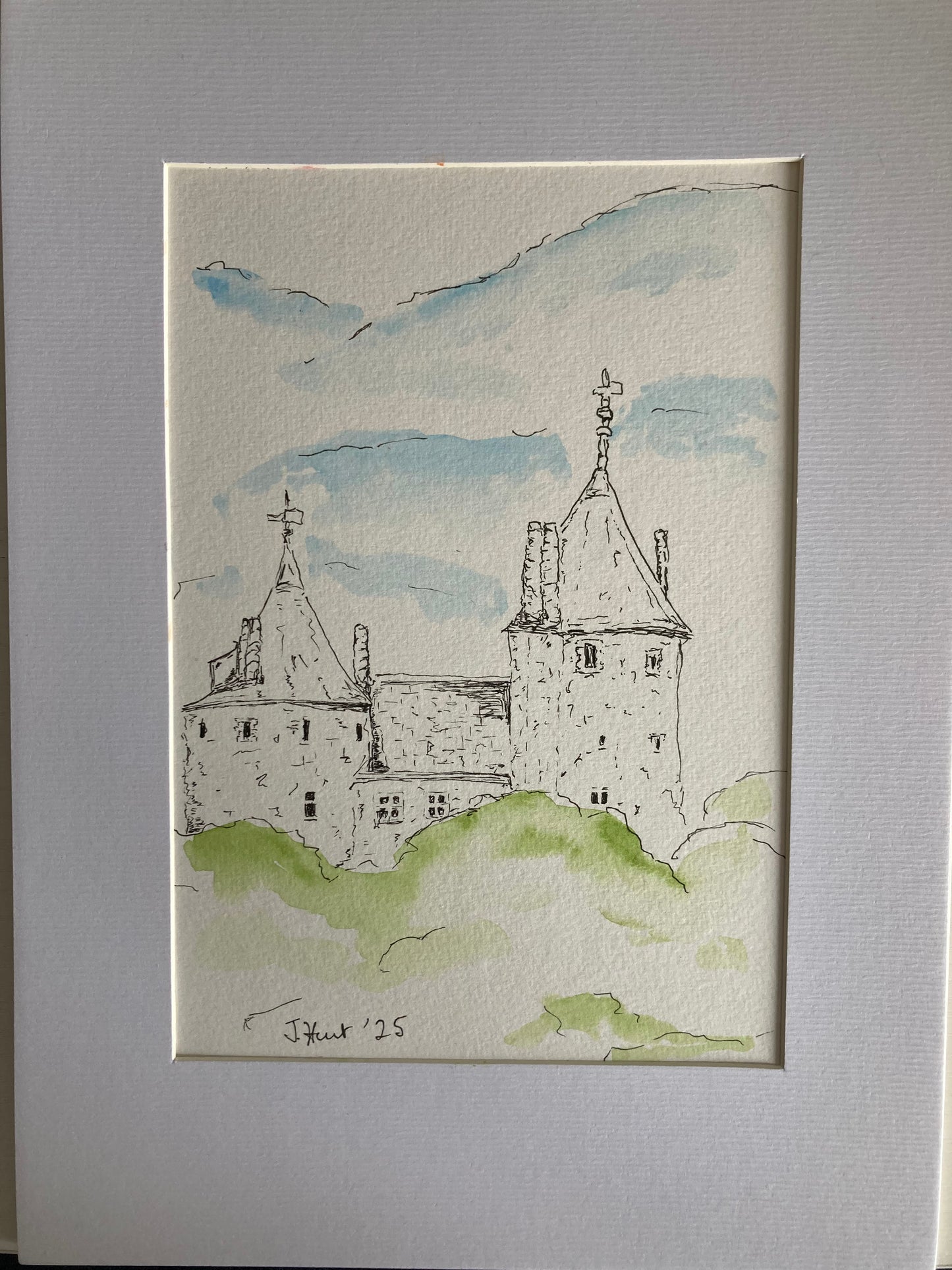 Castell Coch through the Trees 4