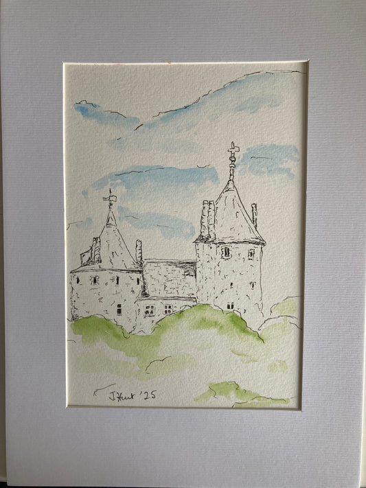 Castell Coch through the Trees 4