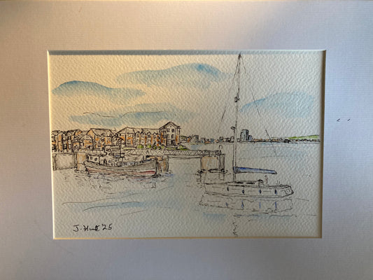 Penarth Marina Entrance