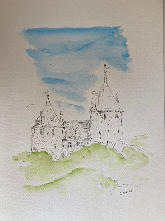 Castle Coch through The Tress