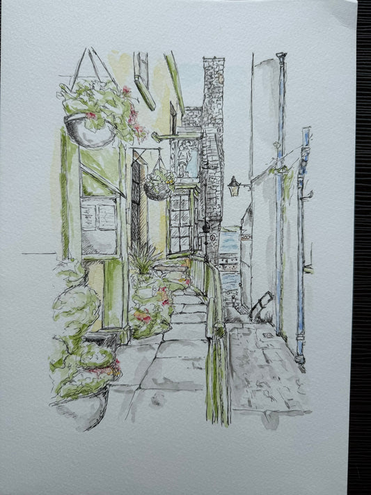 Tenby By the Tudor Merchants House