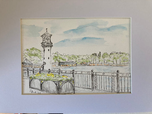 Roath Park and Clock Tower