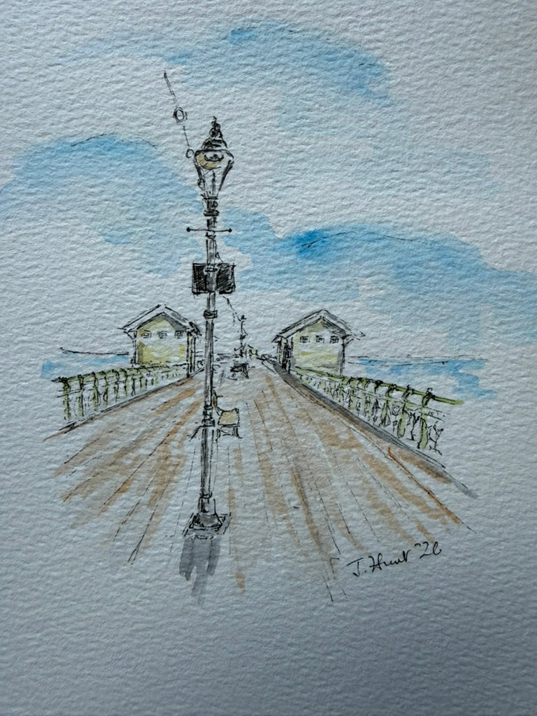 On Penarth Pier