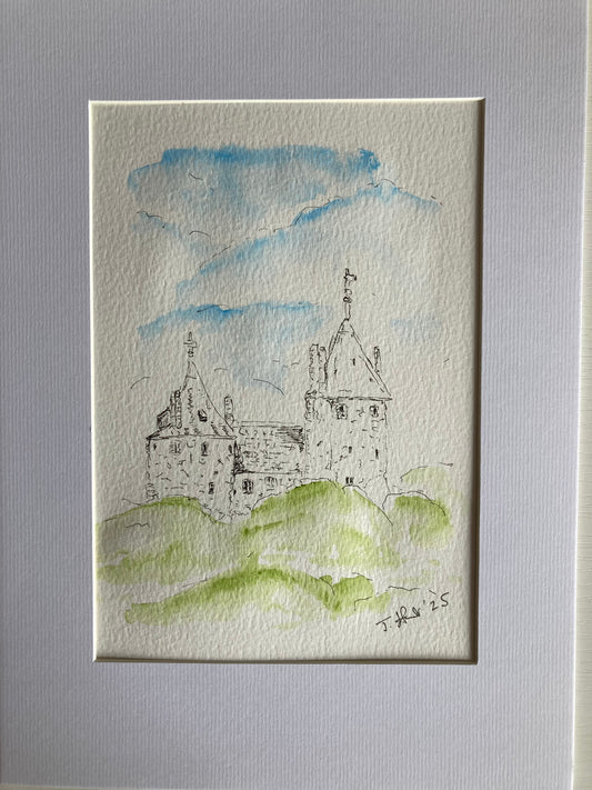 Castle coch tree view