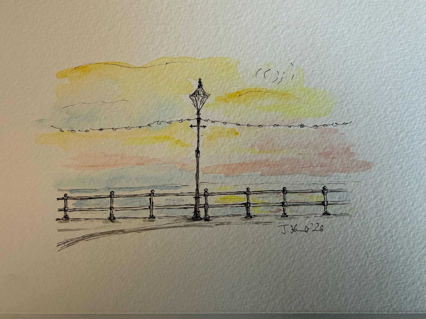 Penarth Sea Front at Sunrise 2