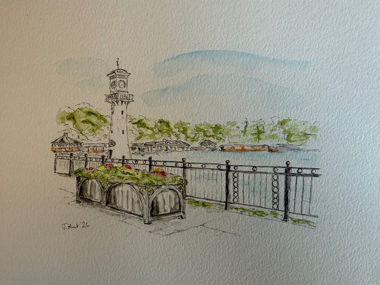 Roath Park and Lighthouse