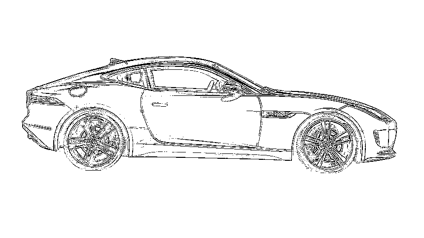 F TYPE Outline Limited Edition Giclee Prints