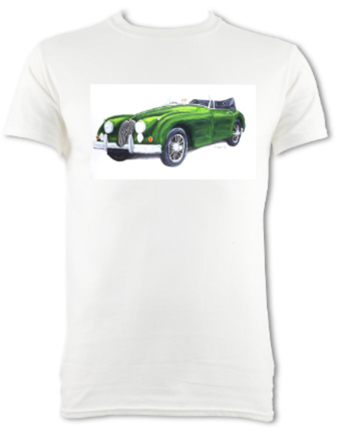 Jaguar XK150 Convertible Short Sleeve T-Shirt