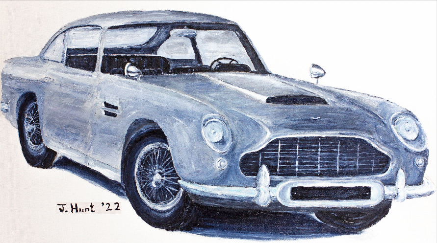 Aston Martin DB5 Limited Edition Giclee Prints